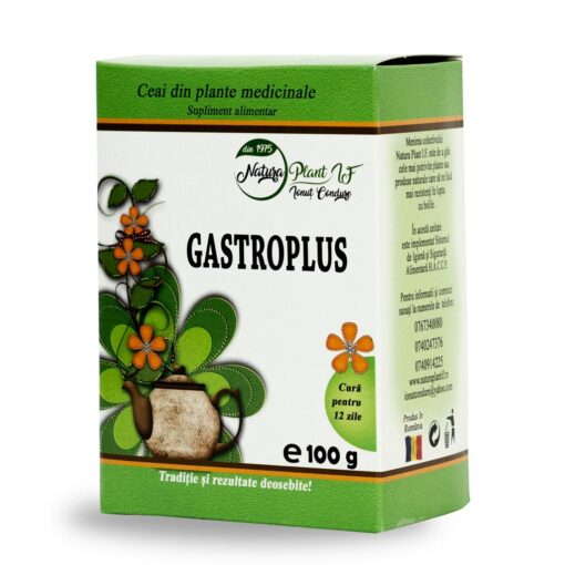 Ceai Gastroplus (pentru stomac) - Natura Plant Med