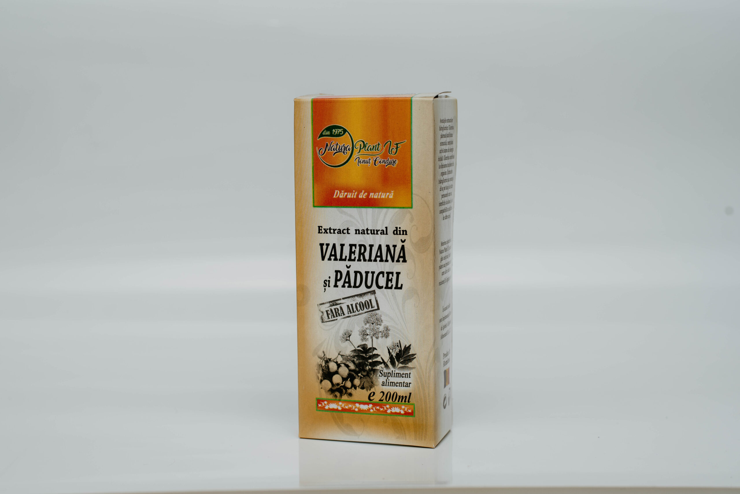 Extract din Valeriana si Paducel fara alcool  Natura Plant, ml (Aritmii) - alexandrudiaconescu.ro
