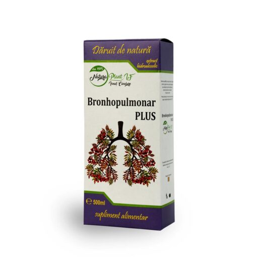 Extract BronhopulmonarPlus - Natura Plant Med