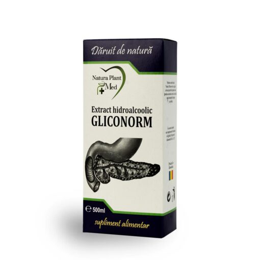 Extract Gliconorm (diabet) - Natura Plant Med