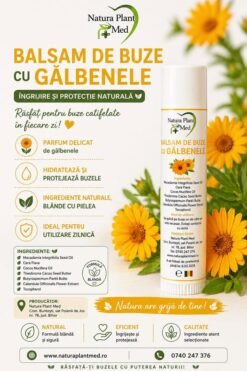 BALSAM DE BUZE CU GĂLBENELE - 5ml